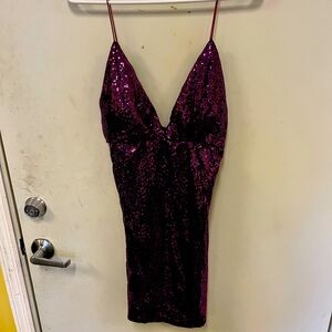 NWT Fashion nova sequin mini dress